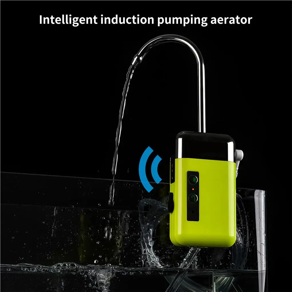 

Portable Fishing Suction Device Button Control Multi-mode Adjustable Induction Water Circulation Pump Wash Hand Water Absorber