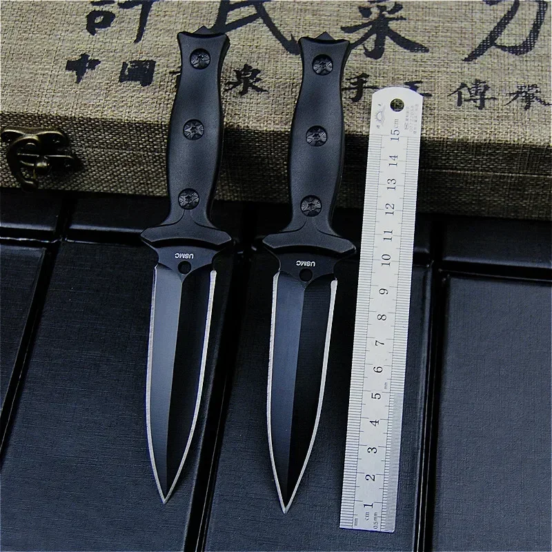 High Quality Steel Pocket Tactical Knives Fixed Blade Knife Survival Rescue Tools Hunting Knives Hunting Combat Outdoor Gear