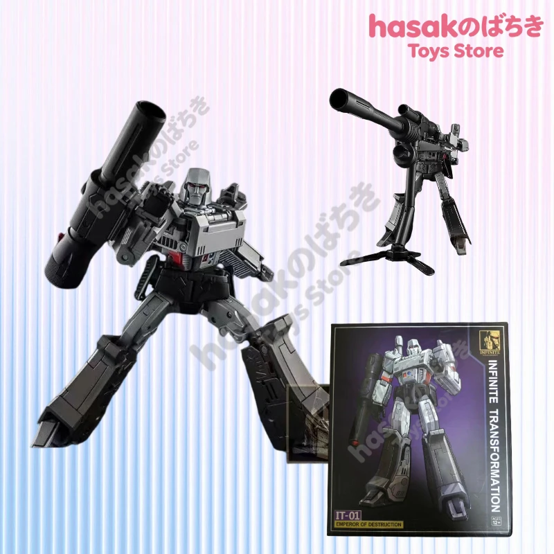 

In Stock BMB Transformation Toy G1 MGTron IT-01 2.0 MP-36 Emperor of Destruction MP36 IT01 Upgraded Version Action Figure Gift