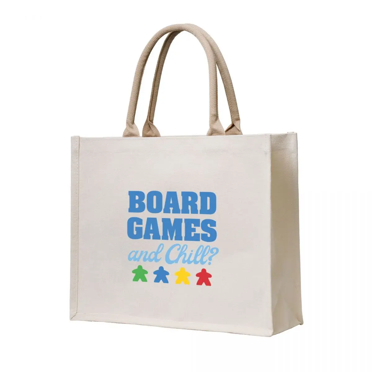 

Board Games and Chill Tote Bag Shopper bag Customizable tote bag handbag hand bags