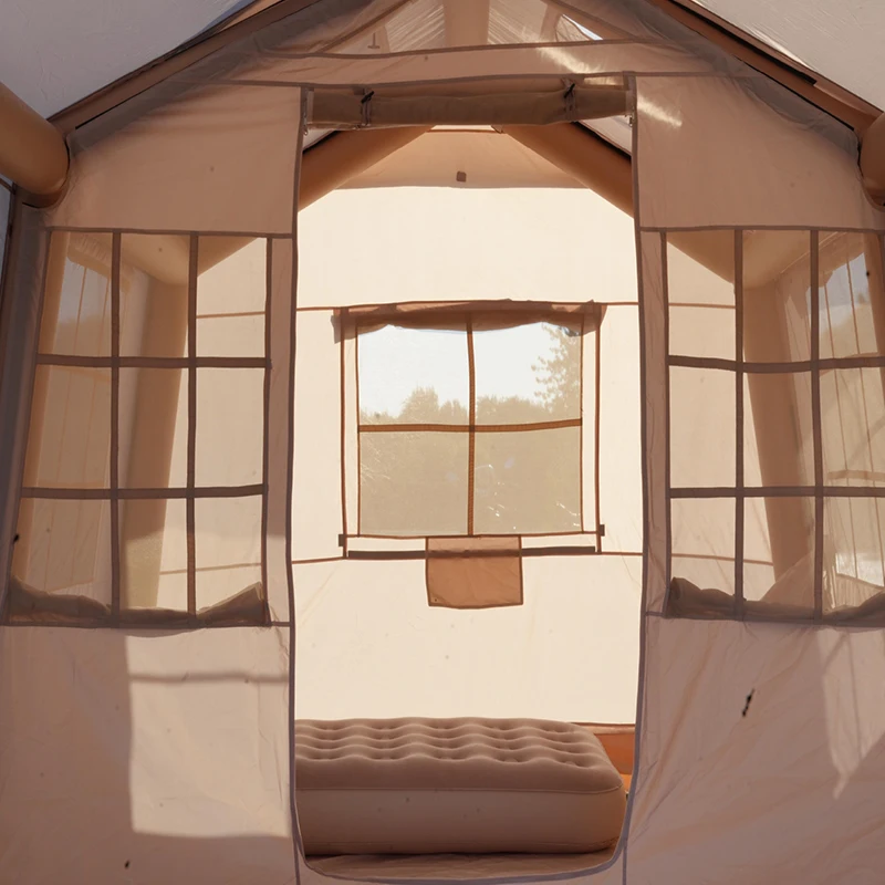 Outdoor Camping Tent Folding Portable Tent 12 square Meters Inflatable Tent