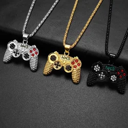 Fashion hip-hop game controller necklace pendant