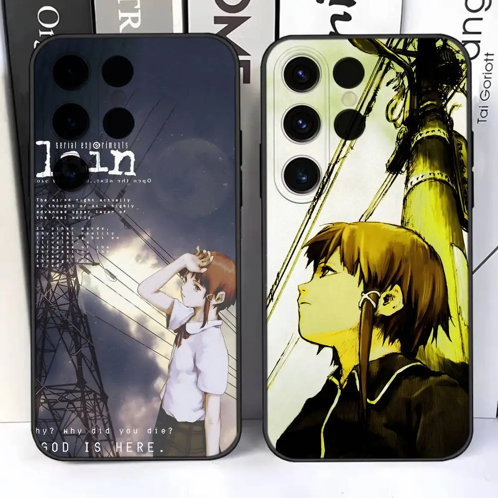 

Serial Experiments L-Lain Phone Case For Samsung S25,S24,Ultra,S20,S30,Plus,S22,S23,Ultra,Plus,5G Slim Fit Dustproof