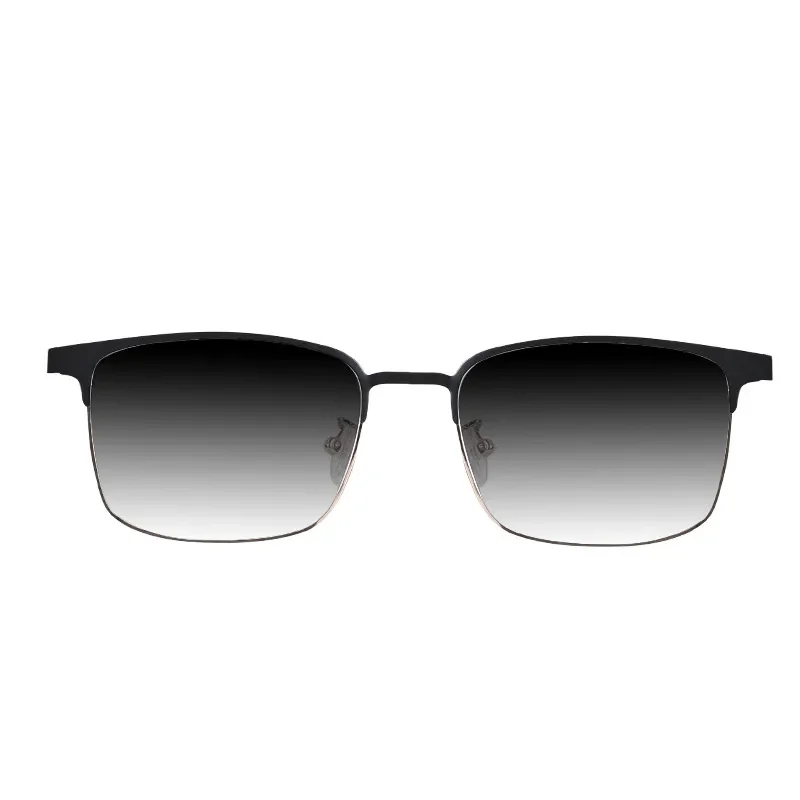 Smart Bluetooth Glasses Men Women Metal Frame Magnetic Charging Color Changing Lens Binaural Audio Headset Wireless Eyewear
