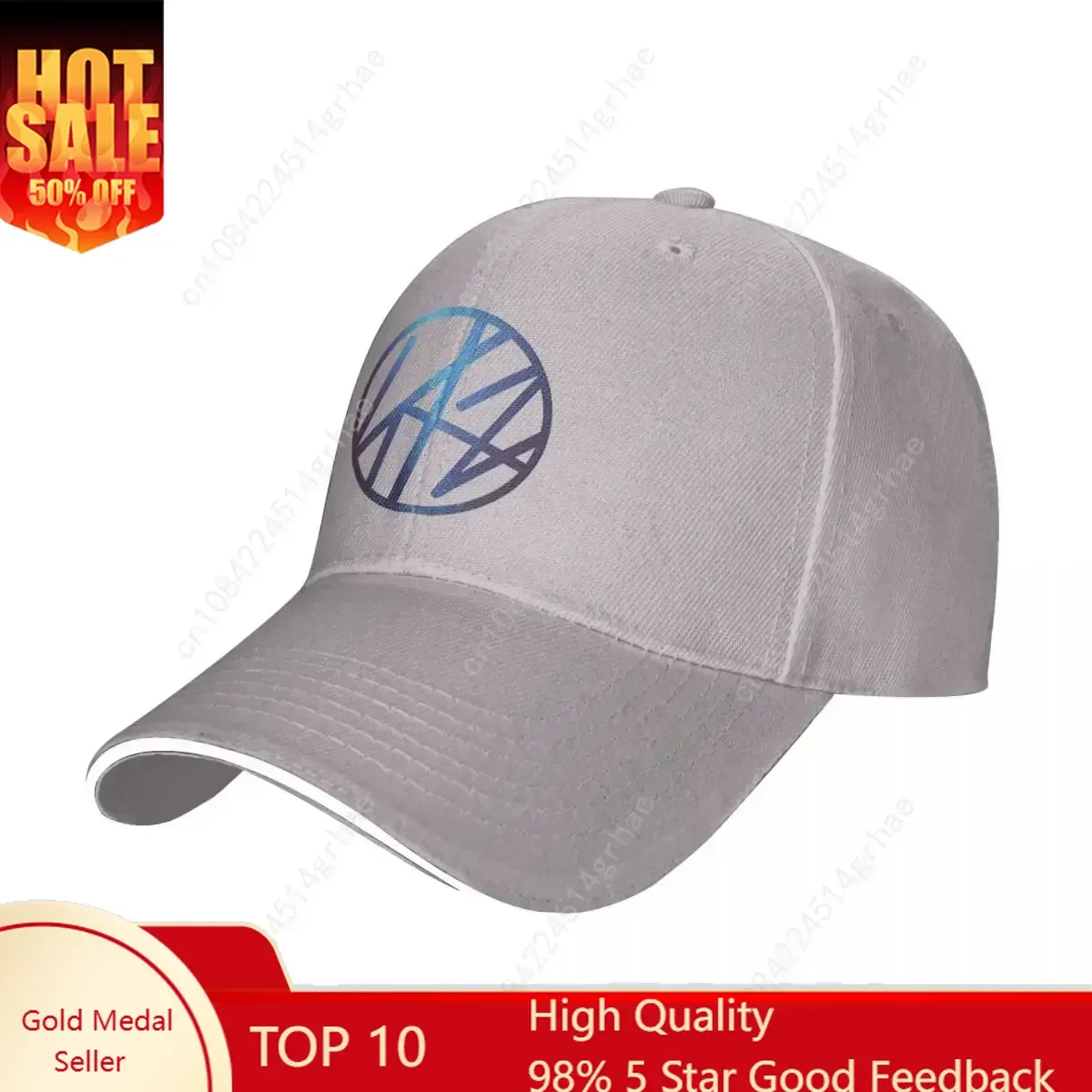 

Kpop Korean SKZ Music Baseball Caps Popular Sandwich Caps Men Women Breathable Headwear Sport