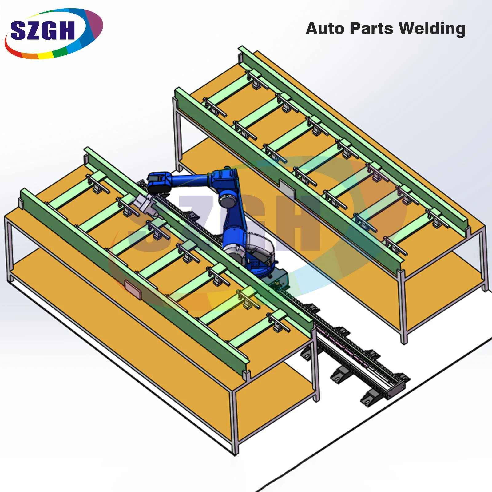 China Factory Industrial 6 Axis Laser Welding Robot Arm MIG Machine Payload 10KG Max Arm Span 1510mm