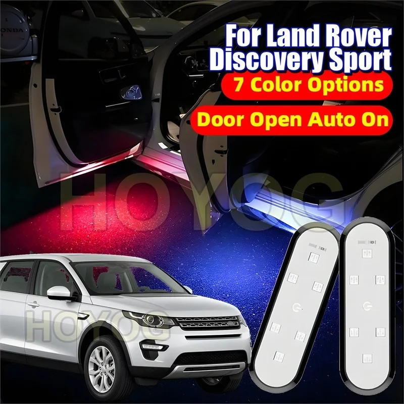 Fit for Land Rover Discovery Sport 2014-2026 LED Car Door Courtesy Light with a Magnetic Sensor and No-Drill Installation