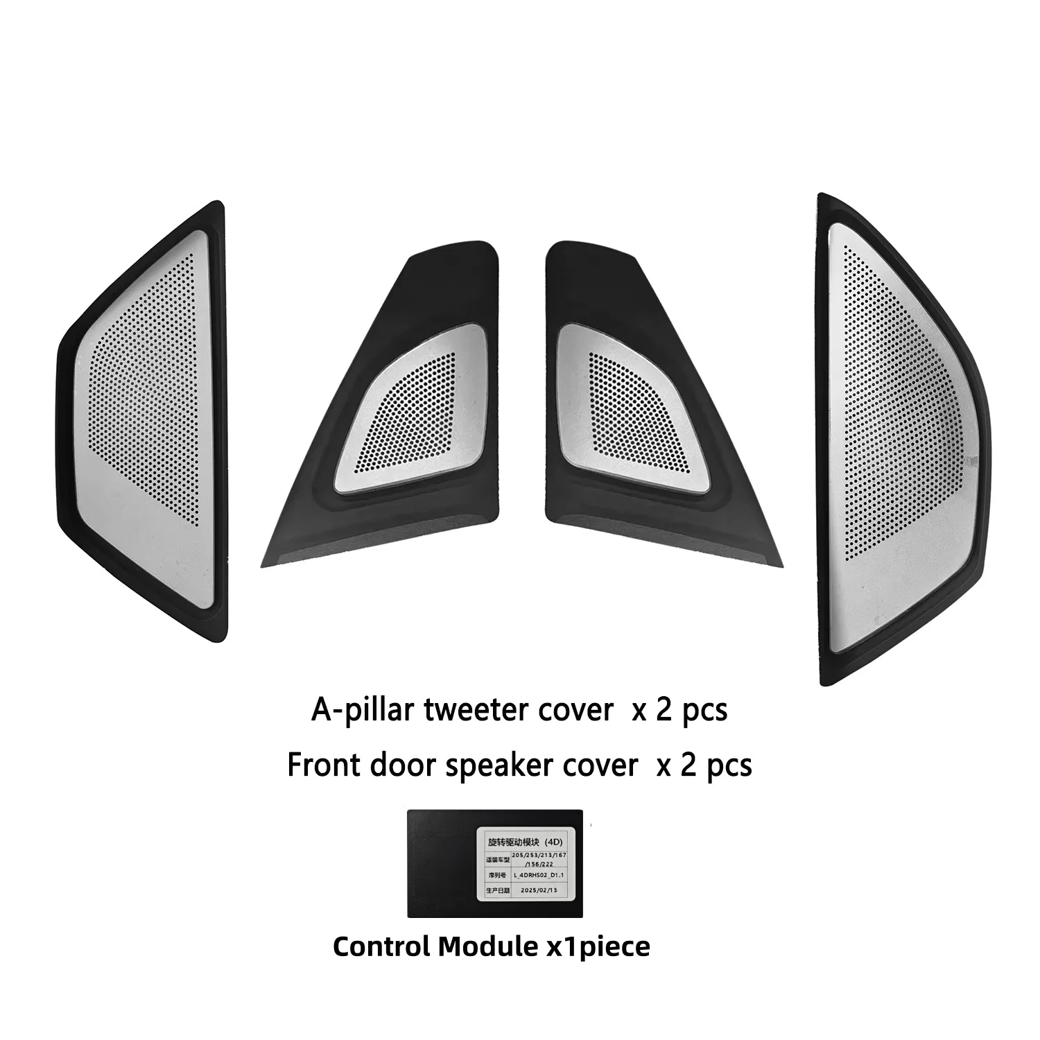 Original Ambient Light  For BMW 5 Series 2010-2017 F10 F11 Horn Speaker Cover LED Luminous Tweeter Vehicle Accessory