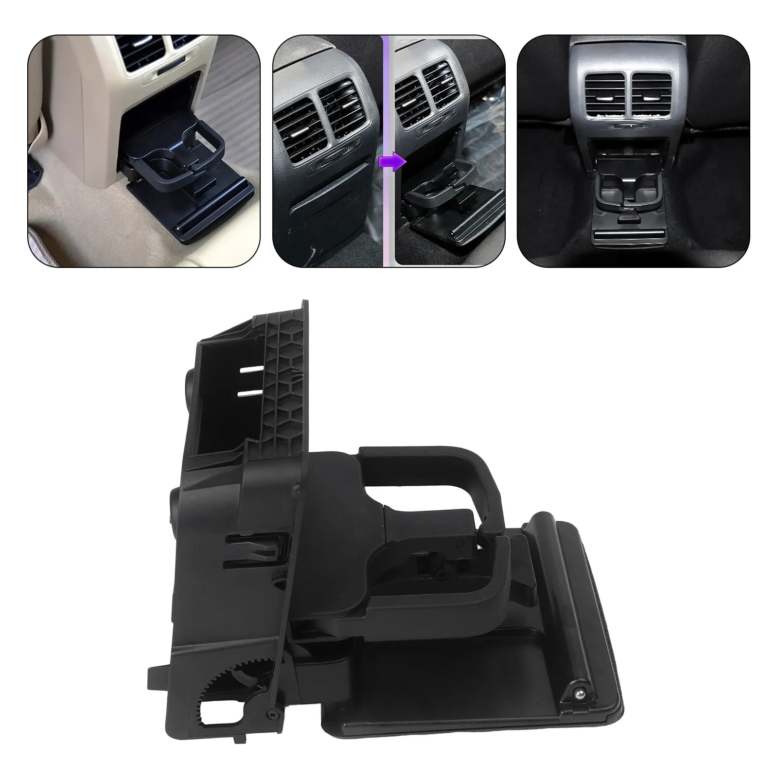 

Car Armrest Holder Center Console Cup Holder Vehicle Interior Car Accessories Interior Moulding High Reliability