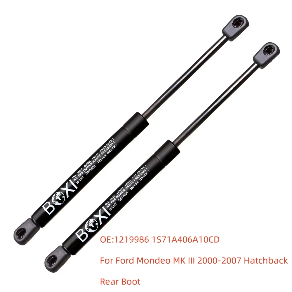 1219986 1S71A406A10CD BOXI 2Pcs Rear Trunk Gas Springs Lifts Struts For Ford Mondeo MK III 2000 - 2007 Hatchback Support Rod