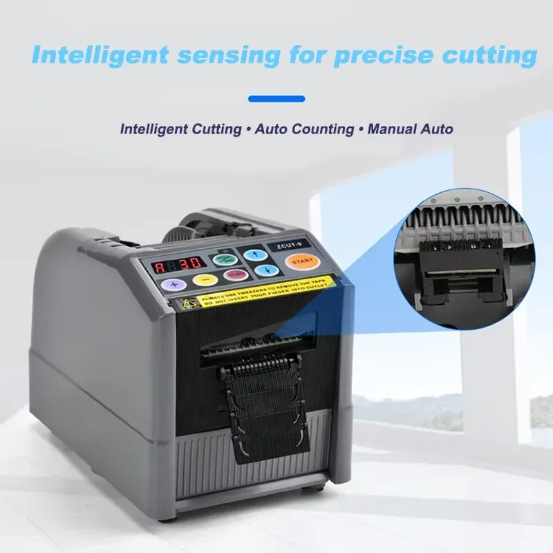 Wholesale Zcut-9 Automatic Tape Dispensers Packing Non Adhesive Electrical Tape Cutter Machine