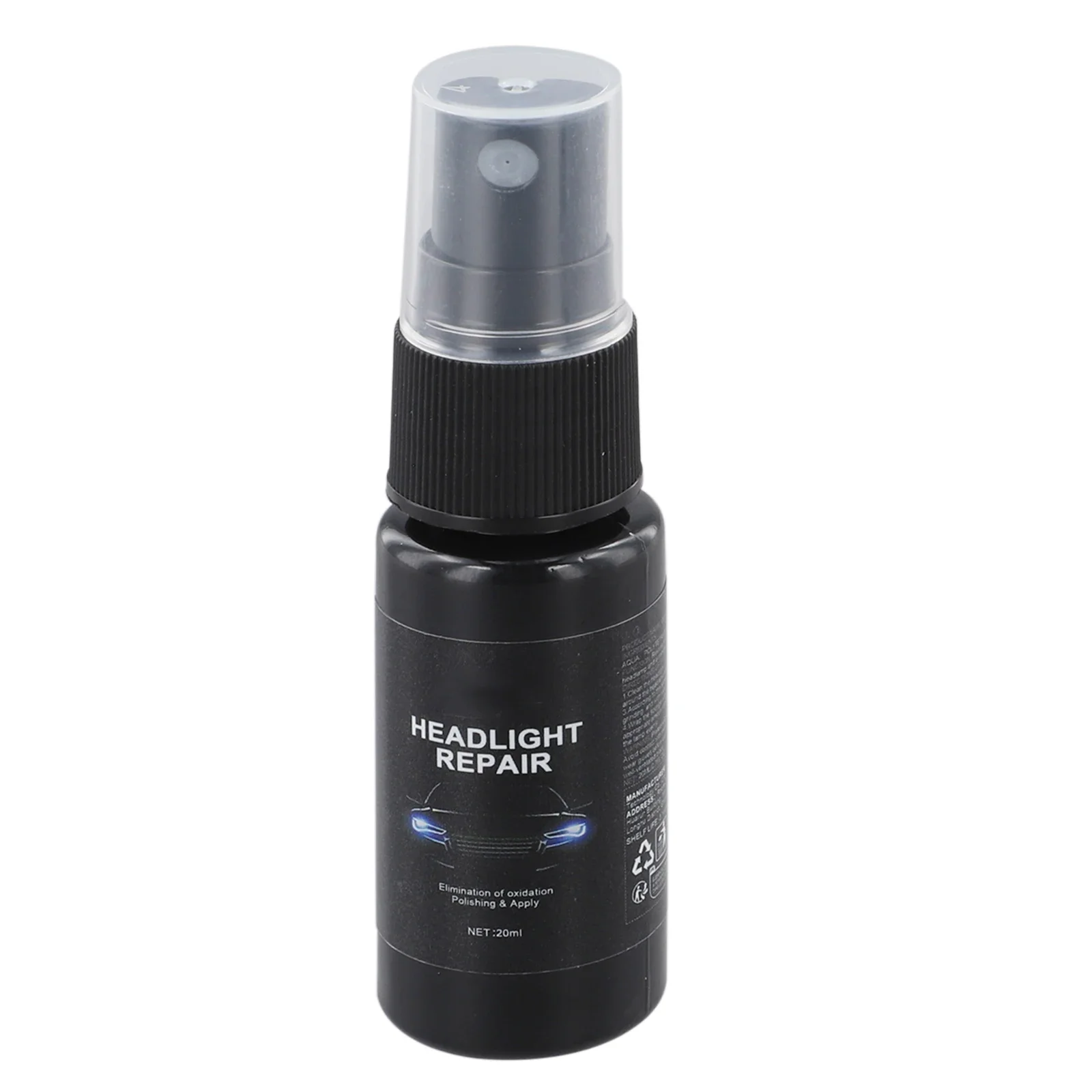 Headlight Polish Fluid 20ML For Effective Scratch Repair Yellow Renovation And Oxidation Treatment On Vehicle Lenses