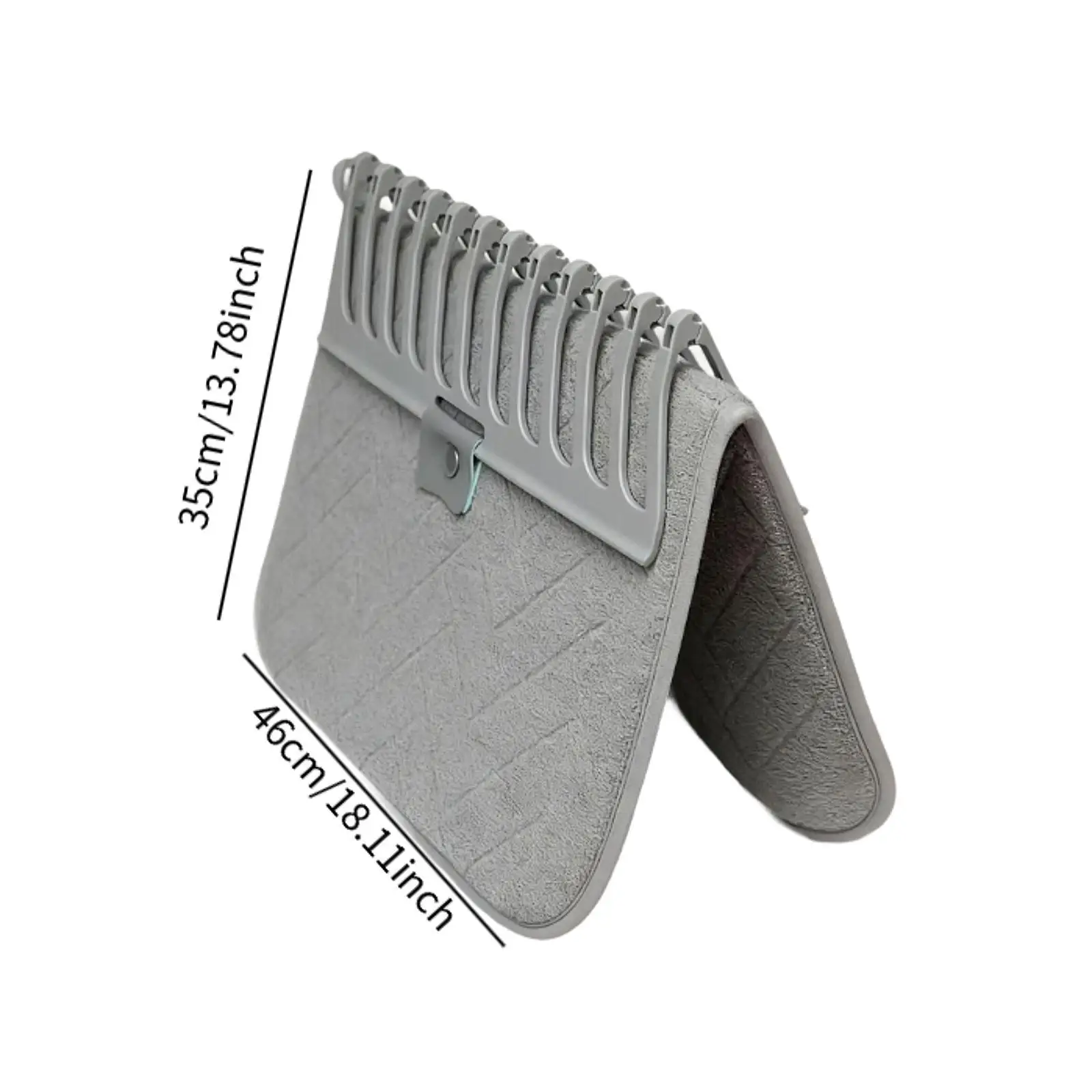 Can Opener Mat, Foldable Rack, Nylon Resistant Dish Rack, Kitchen Table Placemat for Kitchen, Cup, Mug