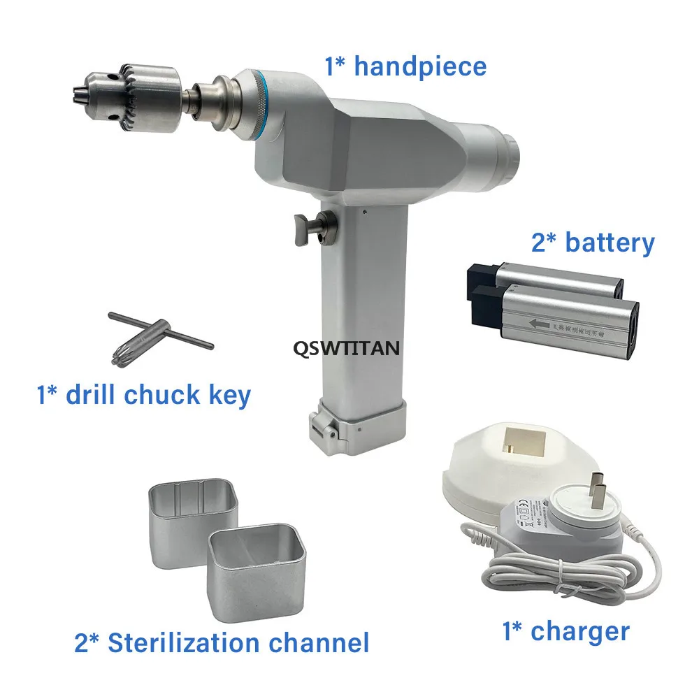 Electric Drill Cannulated Bone Drill Autoclavable Orthopedic Surgical Instruments