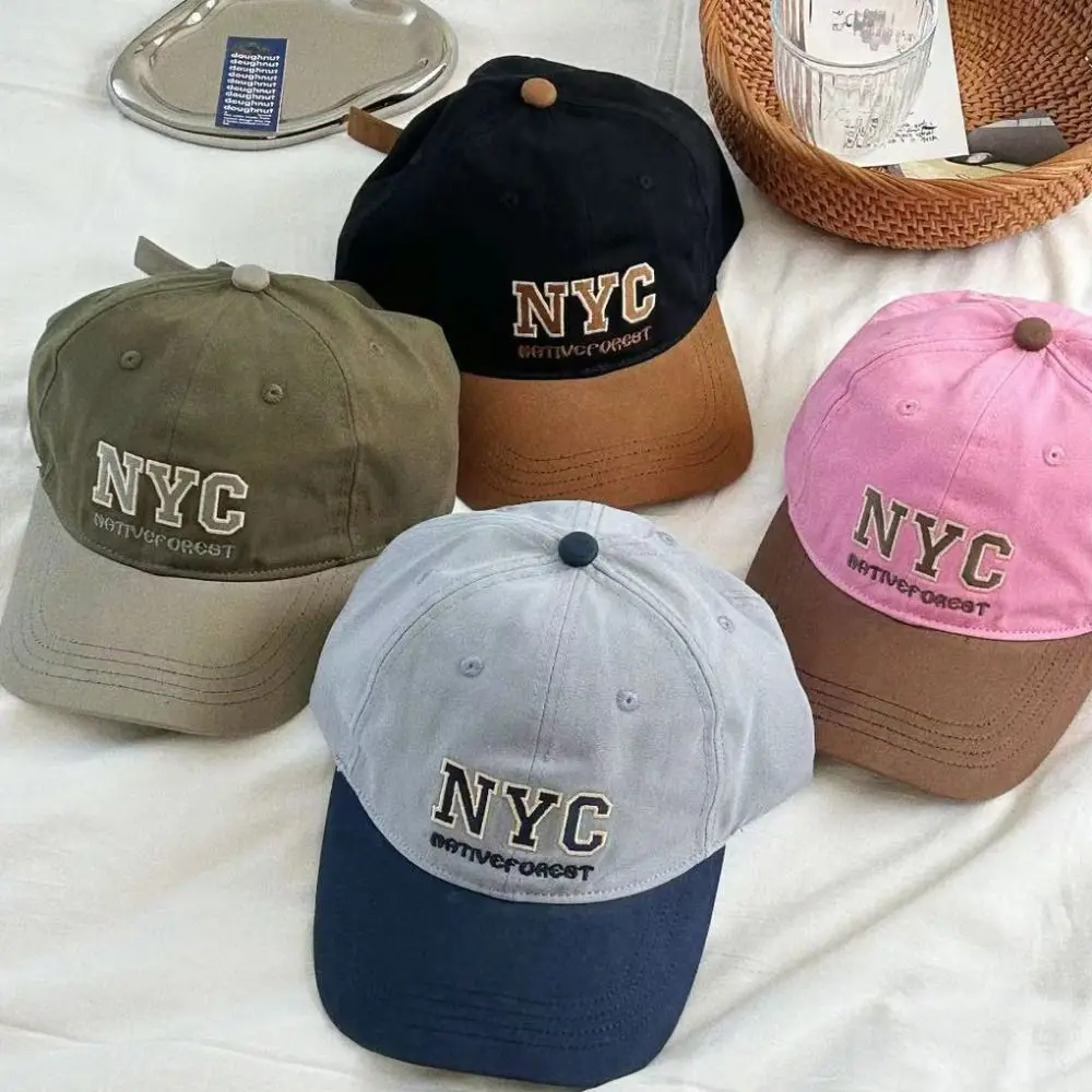 القطن قبعة بيسبول رياضية خطابات قابل للتعديل خمر بطة اللسان قبعة المضادة للأشعة فوق البنفسجية لينة في الهواء الطلق خطابات قبعة بيسبول للجنسين #3