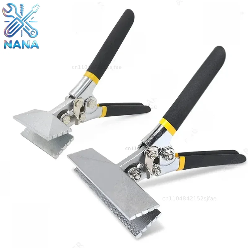 Sheet Metal Hand Seamer Straight Jaw Sheet Metal Bender Tools for Flattening Metal Folding Bending Pliers Hand Tool