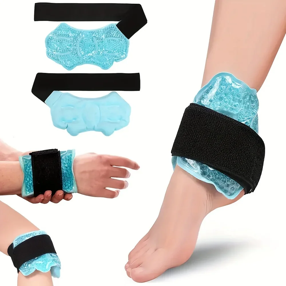 

Ankle Foot Pack Wrap Injuries Reusable Gel Bead Pack Personal Care Products Ankle Support Ankle Pad Nail stickers