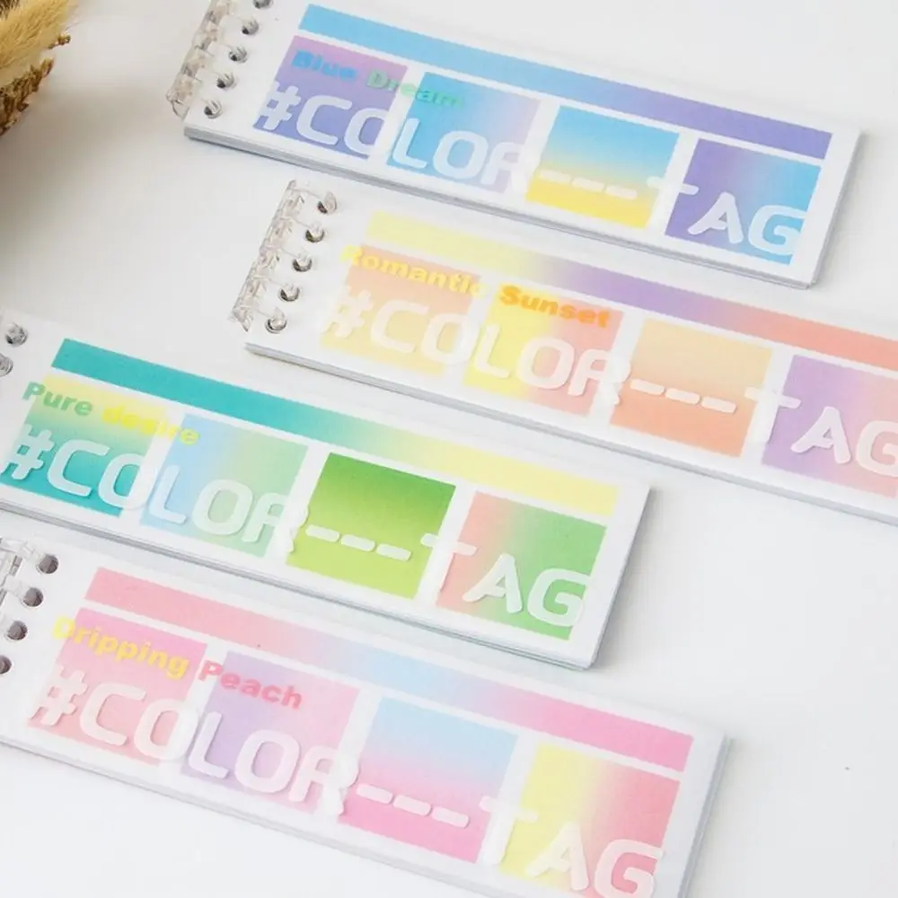 Transparent Sticky Note Index Tabs, Page Marker Planner Adesivos, Escritório e escola, 20 folhas