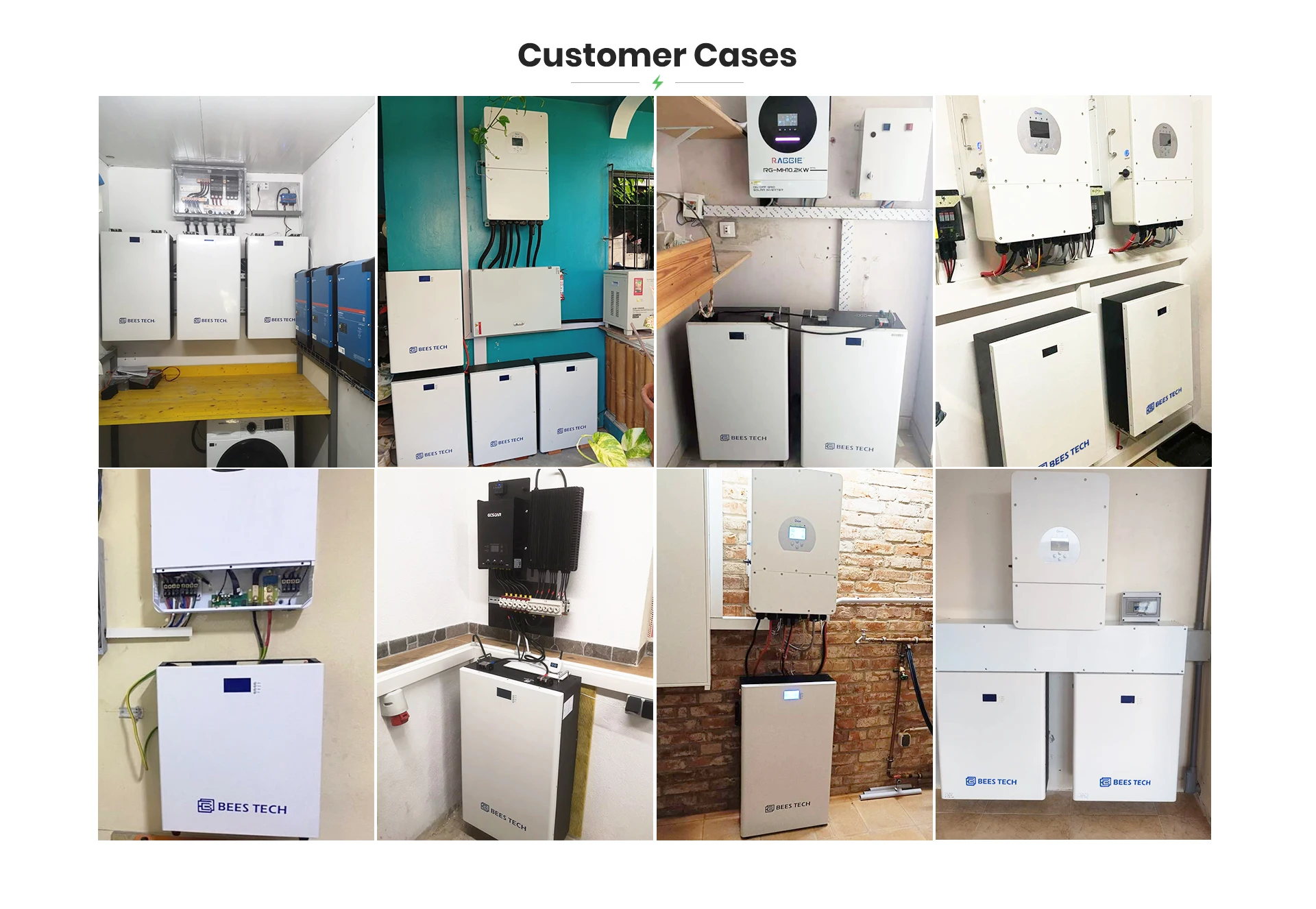 6.2KW 8KW 9.6KW 10KW 11KW 110V 230V النظام الشمسي الهجين مع عاكس MPPT ونظام الطاقة الشمسية ببطارية ليثيوم Lifepo4 #4