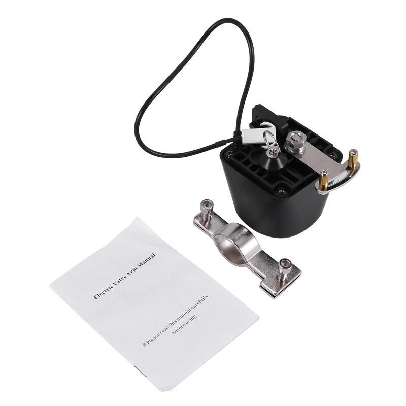 

HOT-Dc8v-Dc16v Automatic Manipulator Shut Off Valve For Alarm Shutoff Gas Water Pipeline Security Device For Kitchen And Bathroo