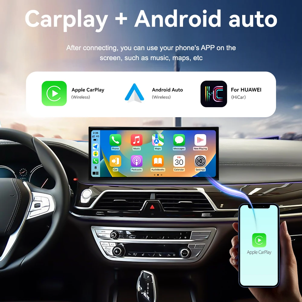 8-rdzeniowy Android 14 Multimedia do BMW serii 7 G11 2016~2018 Nawigacja GPS Radio Samochodowe Stereo Odbiornik Carplay Auto WiFi Jednostka Główna