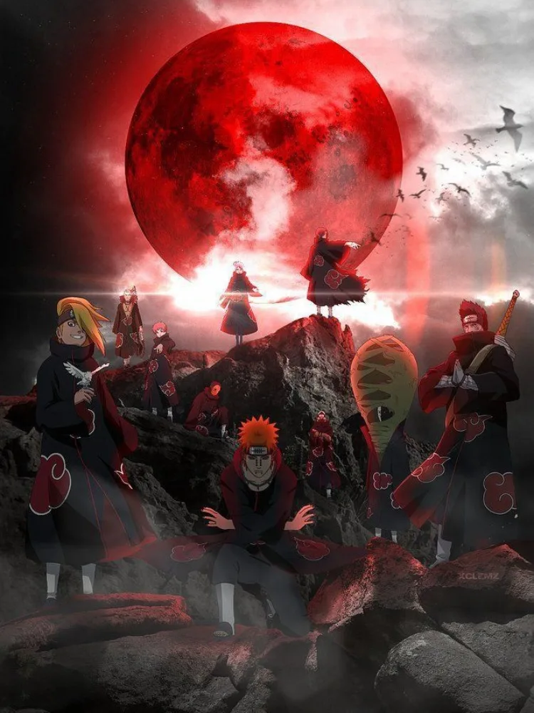 Naruto Akatsuki 2025 New Diamond Painting Embroidery Anime Art