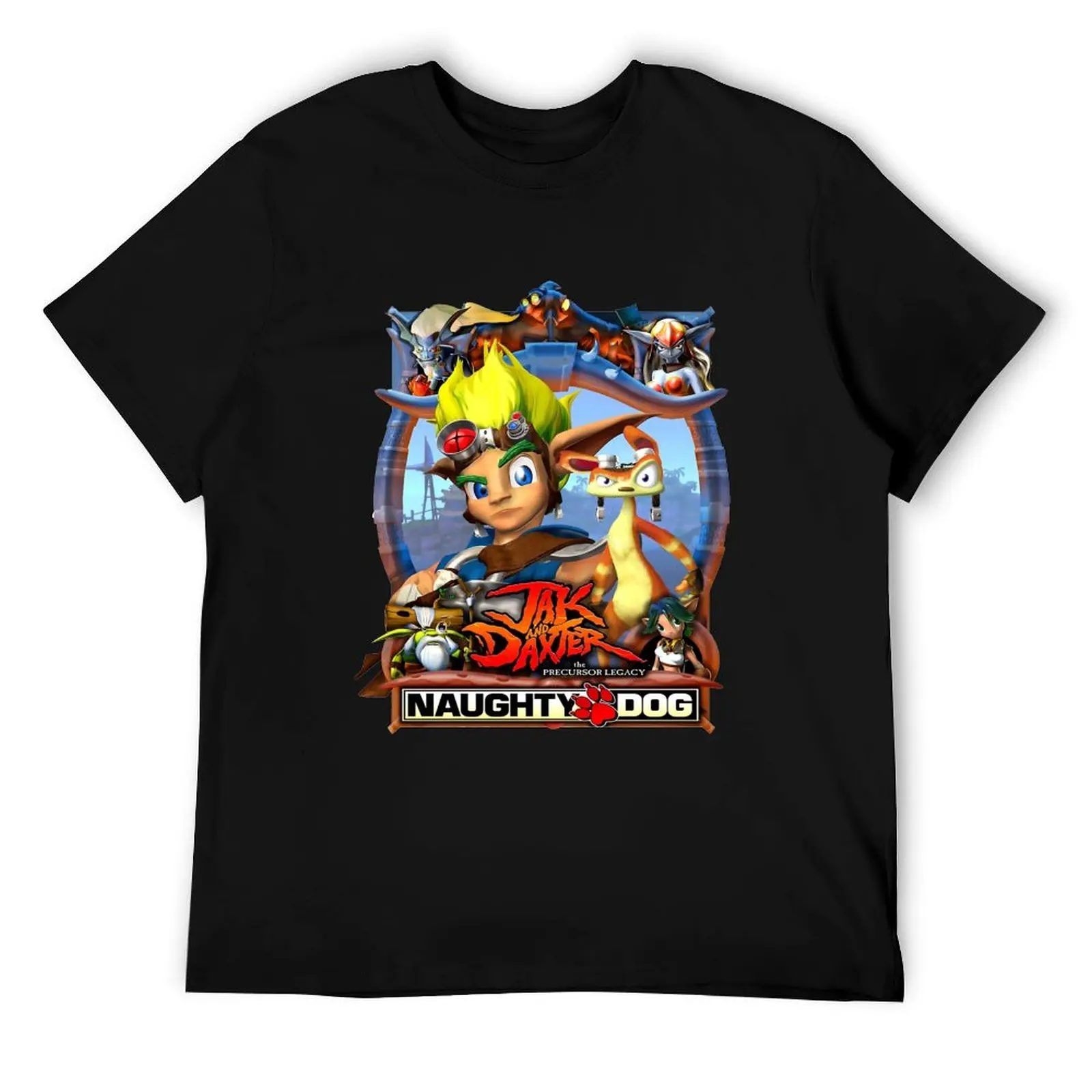 

Jak Daxter - Promo Poster T-Shirts T-Shirt t shirts for man slim fit man t shirt heavy cotton cotton t shirts man 100% T-Shirt