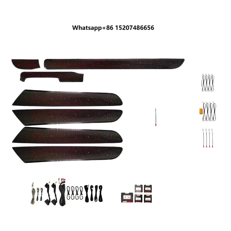 Carbon Fiber Star Sky Style Rainbow Symphony Dynamic Ambient Light for VW Golf 6(2010-2013)