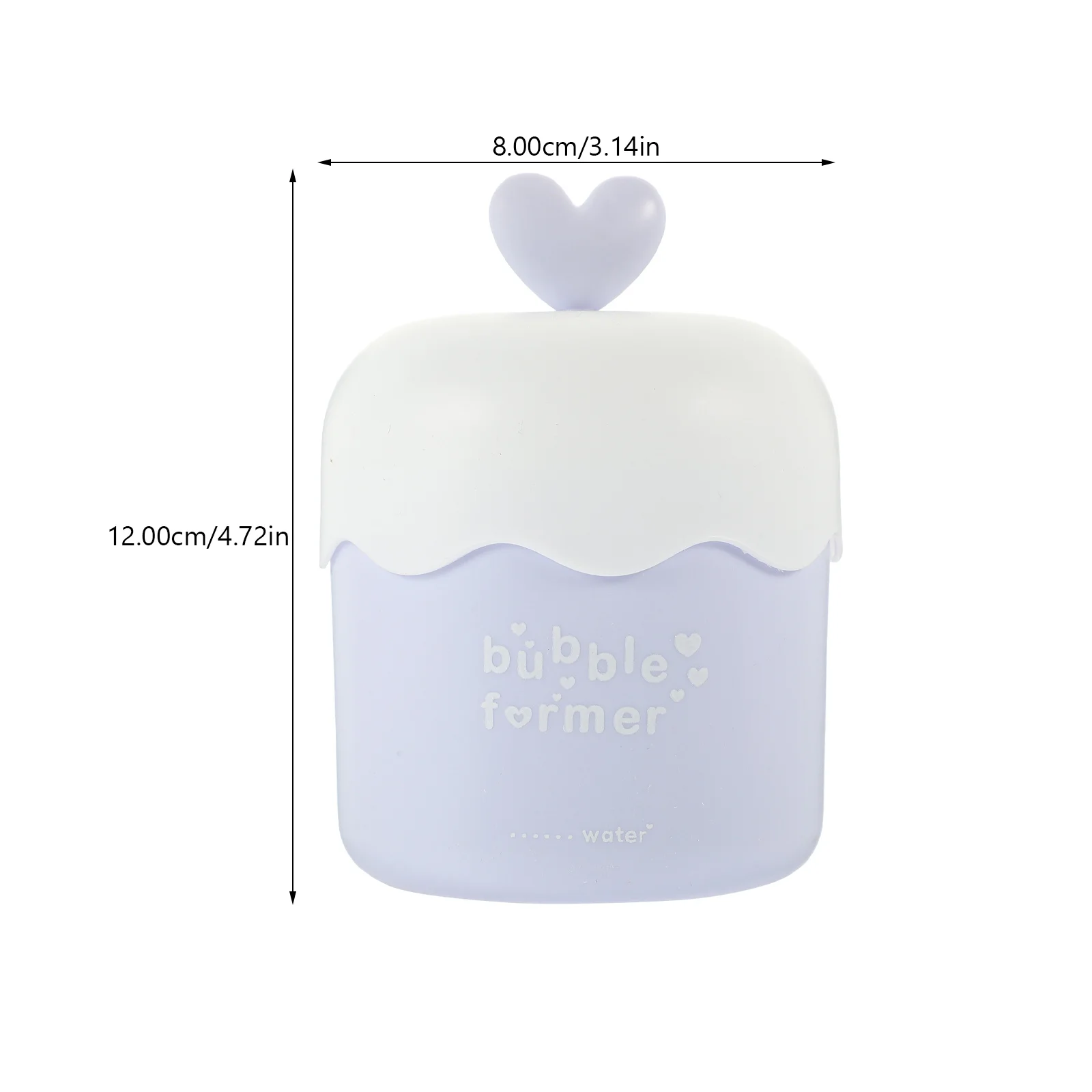 เครื่องทำโฟมล้างหน้าแบบพกพา 2 ชิ้น ใช้งานง่าย น้ำหนักเบา เหมาะสำหรับการเดินทาง