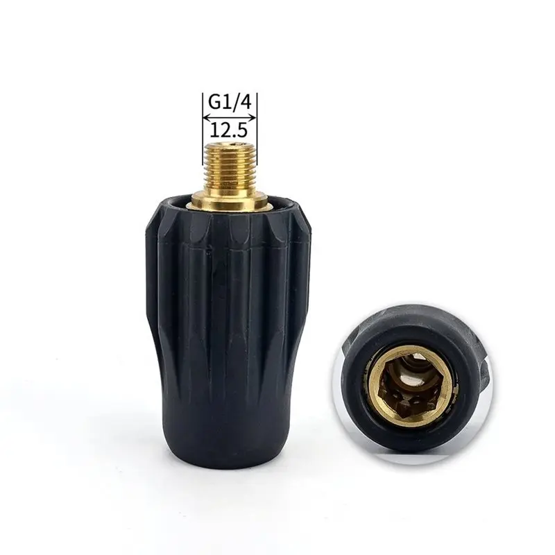 อุปกรณ์ล้างรถ BMBY-สำหรับเครื่องล้างรถ Nilfisk Alto KEW ข้อต่อปลดเร็ว IPC Portotecnica-ข้อต่อตัวผู้แบบอิตาลี G1/4 ตัวเมีย