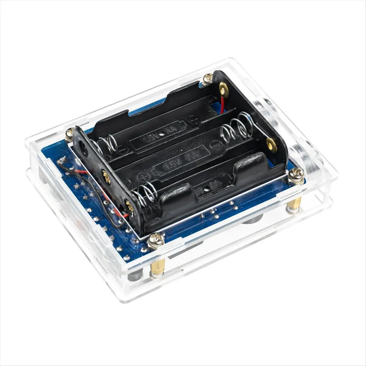 A64I Ultrasonic Ranging Alarm Kits LED Display Design of Reverse Alarm DIY Kit Ultrasonic Sensor Module for Solder Practicing