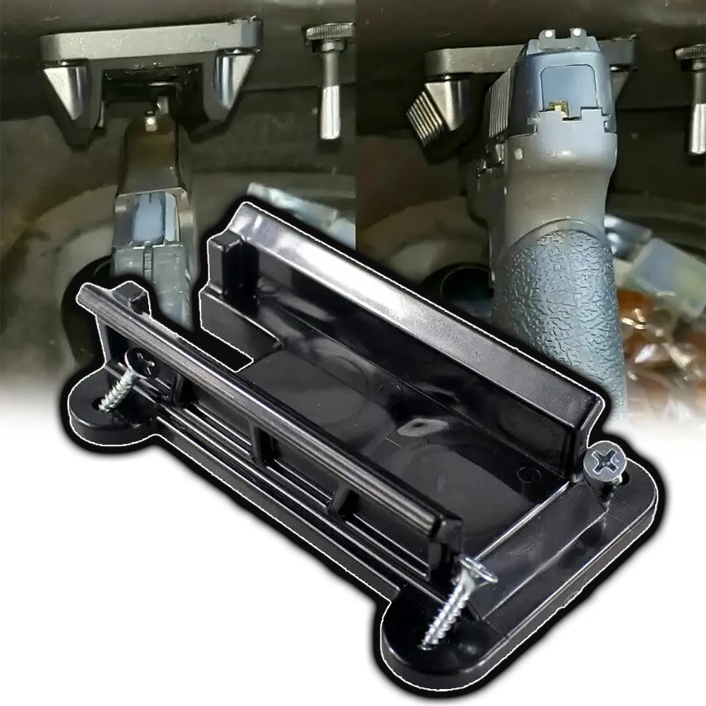 

Tactical Magnetic Handgun Mount Quickdraw Concealed Flat Top Gun Magnet Mount Holster Pistol Organizer for Car Vehicle Home