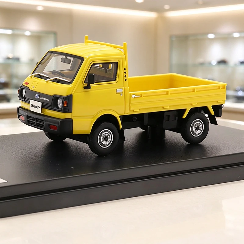 Hi-Story Brand 1/43 Scale Model Car SUBARU SAMBAR TRUCK 4WD (1980) Handmade Resin Model Desktop Display Collectible Gift