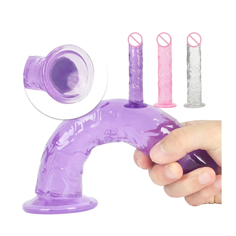 Realistic Dildo With Suction Cup Huge Jelly Dildos Sex Toys for Woman Men Fake Big Penis Anal Butt Plug Erotic Sex Shop