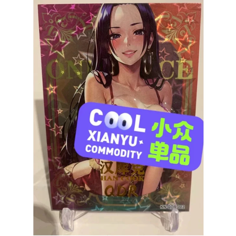 Anime One Piece Nami Nico Robin Boa Hancock Yamato Charlotte Pudding Collectible Card Toys Christmas Birthday Gifts