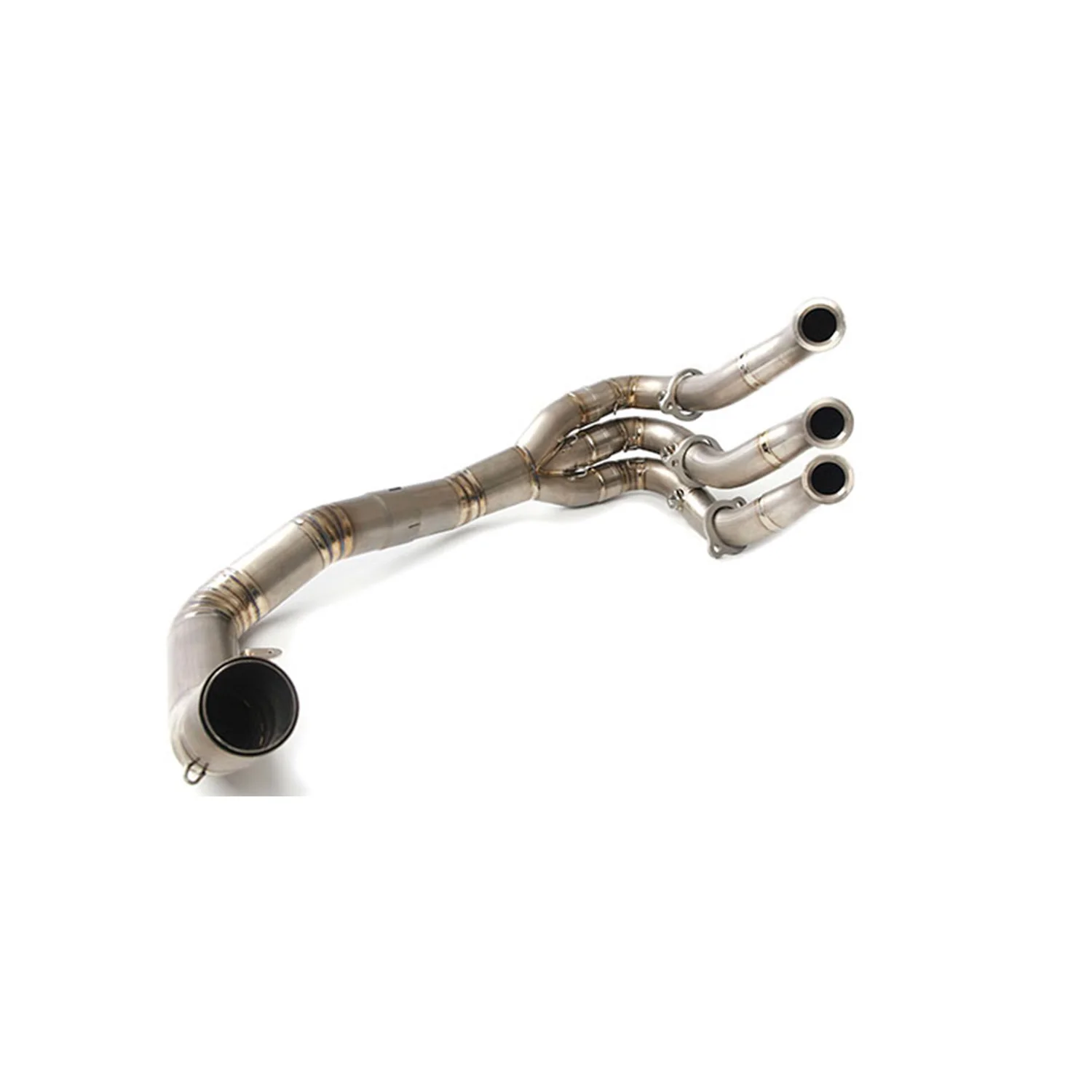 HEO Titanium alloy performance exhaust front-end for Benelli TNT899 lightweight performance exhaust
