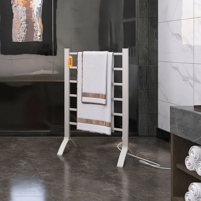 Waterproof Thermal Towel Rack Energy Saving Electric Heated Towel Rail Constant Temperature Clothes Warmer Household Using
