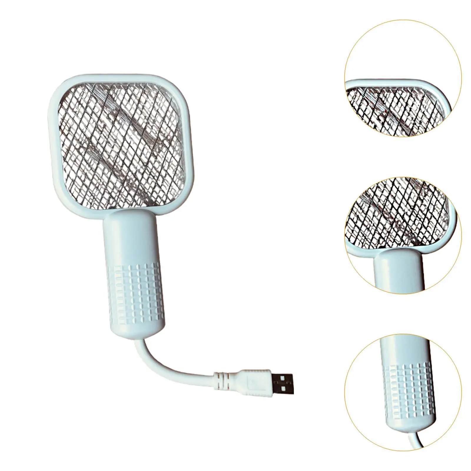 منشة الذبابة الكهربائية القابلة للطي في الفناء المنزلي في الهواء الطلق