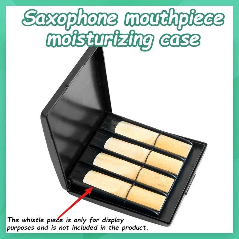 

Reed Humidity Storage Case for Saxophone and Clarinet Portable Sax Reed Moisturizing Case Musical Instruments Accessories
