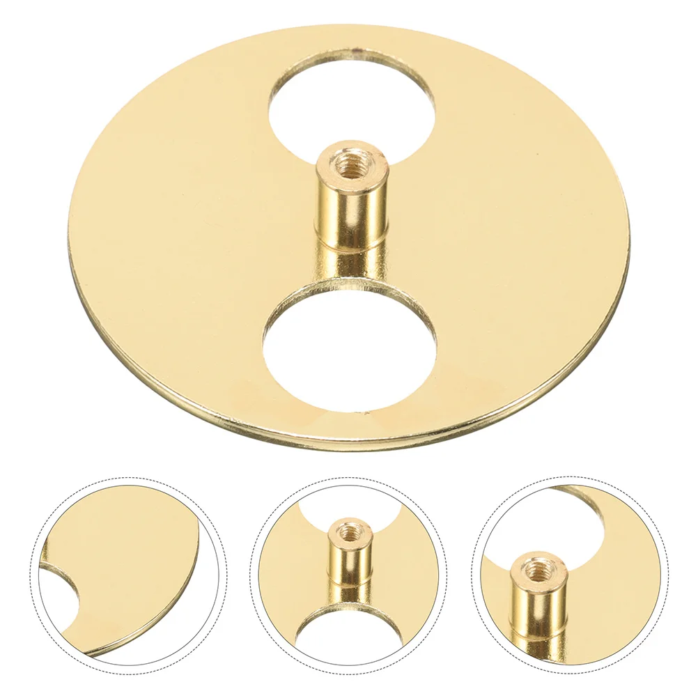 3pcs Round Metal Winder Circular Disk Replacement For Diy Music Box Accessories Precision Turntable Base Compatible With Jewelry