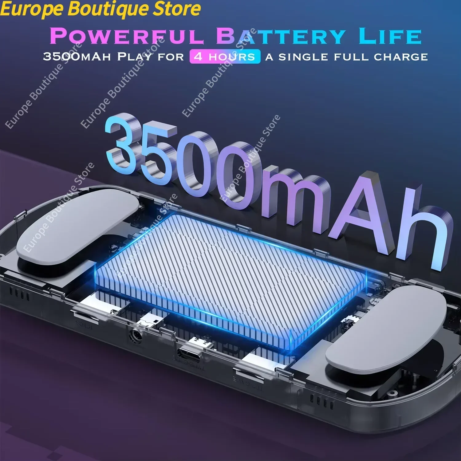 128G U8 ريترو وحدة تحكم ألعاب فيديو محمولة نظام لينكس 4.0 بوصة IPS شاشة R35s Pro مشغل فيديو جيب محمول 64 جيجابايت ألعاب