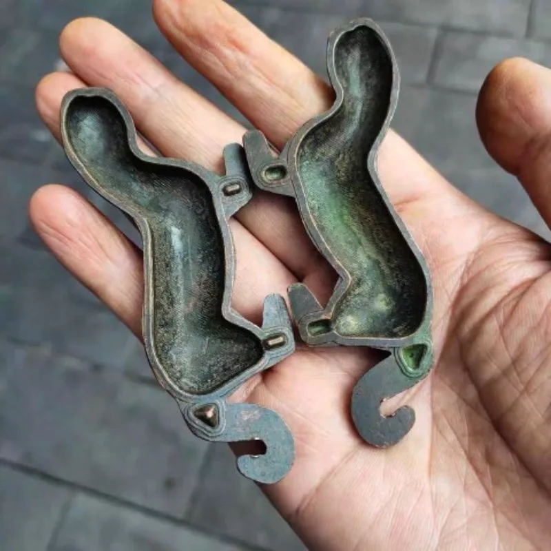 Antique Bronze Ornaments Tiger Talismans Qin Du Tiger Talismans Yangling Tiger Talismans Military Tokens