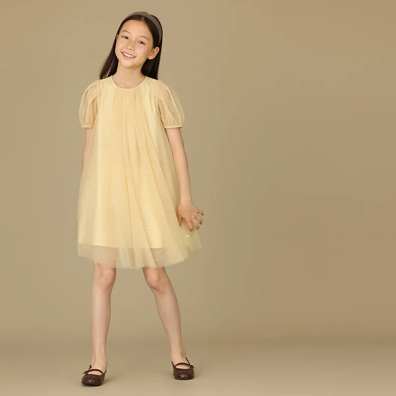 

New high-end dress for girls in spring and summer