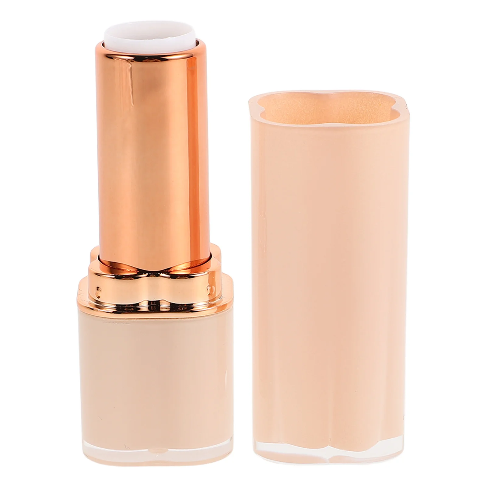 أنبوب أحمر شفاه بلاستيكي متين، حاويات فارغة محمولة لآلية إغلاق أداة مكياج ملمع الشفاه #6