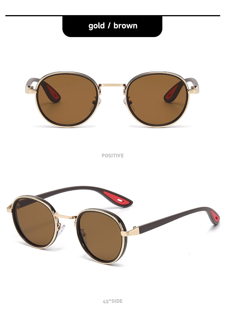 Neue Retro Pilot UV400 Sonnenbrille Männer Frauen Marke Designer Sonnenbrille Unisex Outdoor Shades Klassische Trendy Brillen – Detail 10