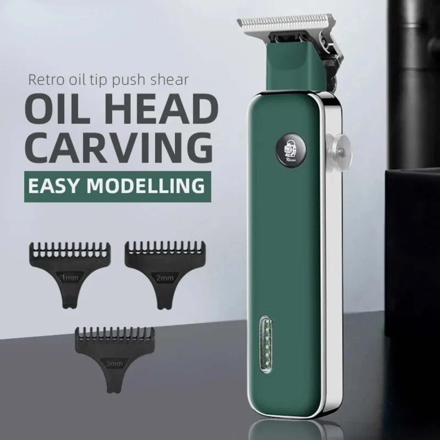 Effortlessly Achieve the Perfect Haircut with This Professional High-Quality Cordless Rechargeable USB Hair Clippers Trimmers Fo