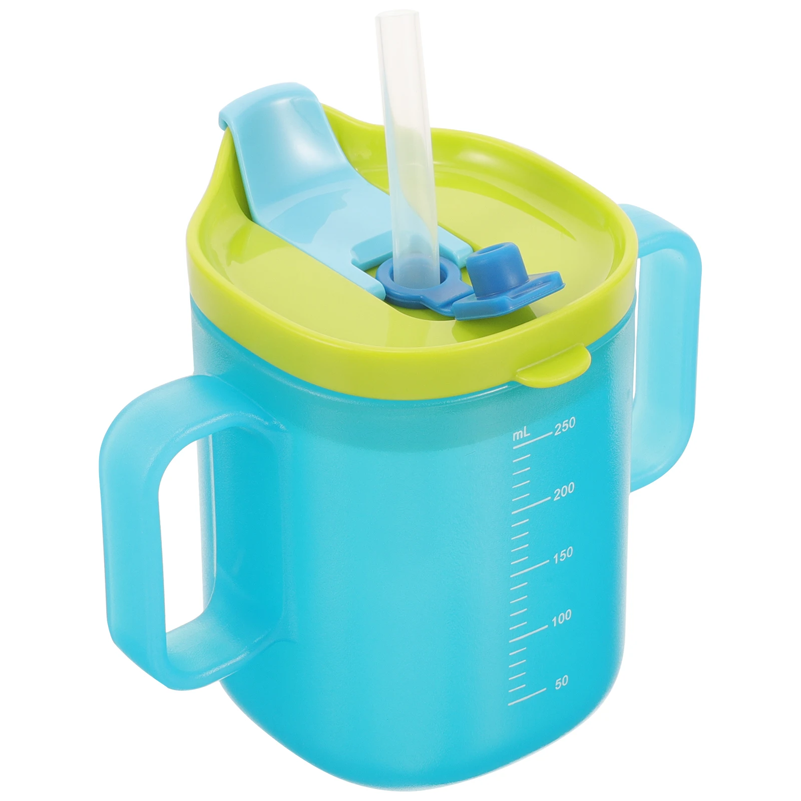 

Bedridden Patient Drinking Cup 250ml Unbreakable Spill Proof Suit Elderly Disabled Maternity Liquid Feeding Cup