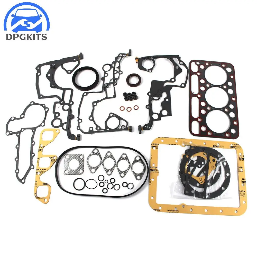 D1403 Engine Gasket Kit 16414-99353 for Kubota L2500 L2500DT L2500F L2600 L2600F L2800 Tractor Excavator Accessories Parts