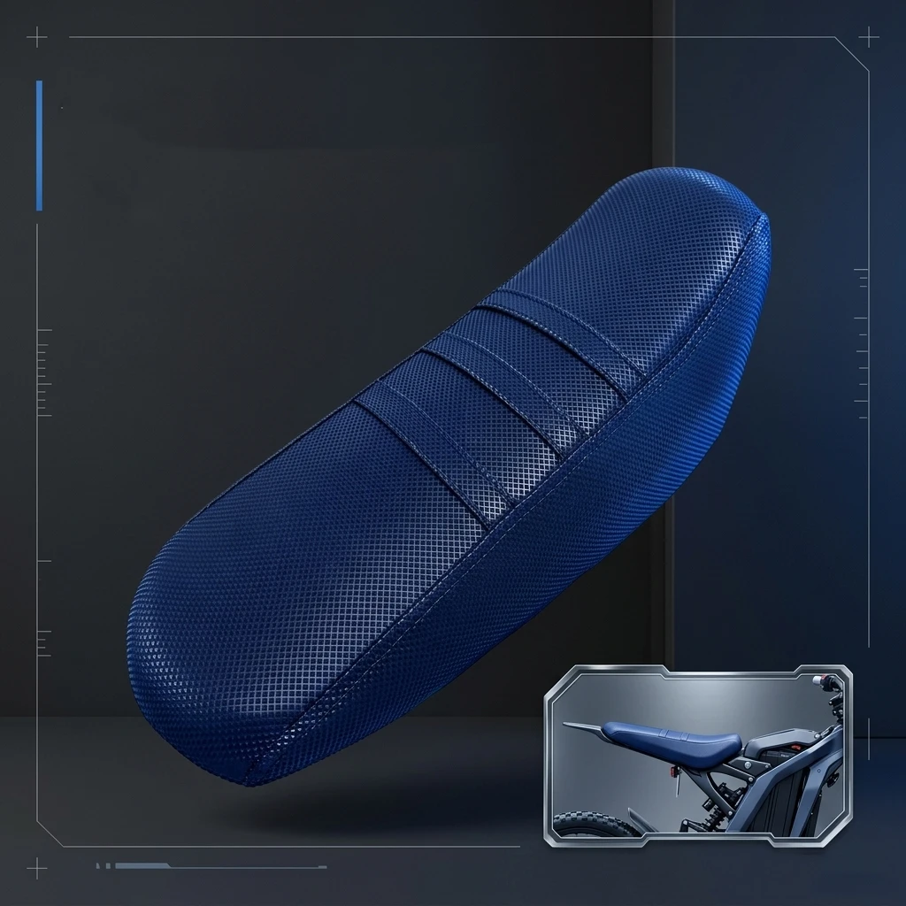 Motorcycle Pro Ribbed Rubber Gripper Soft Seat Cushion For Surron Sur-Ron Lightbee Light Bee X S Off-Road Ebike Non-slip Rubber view 2