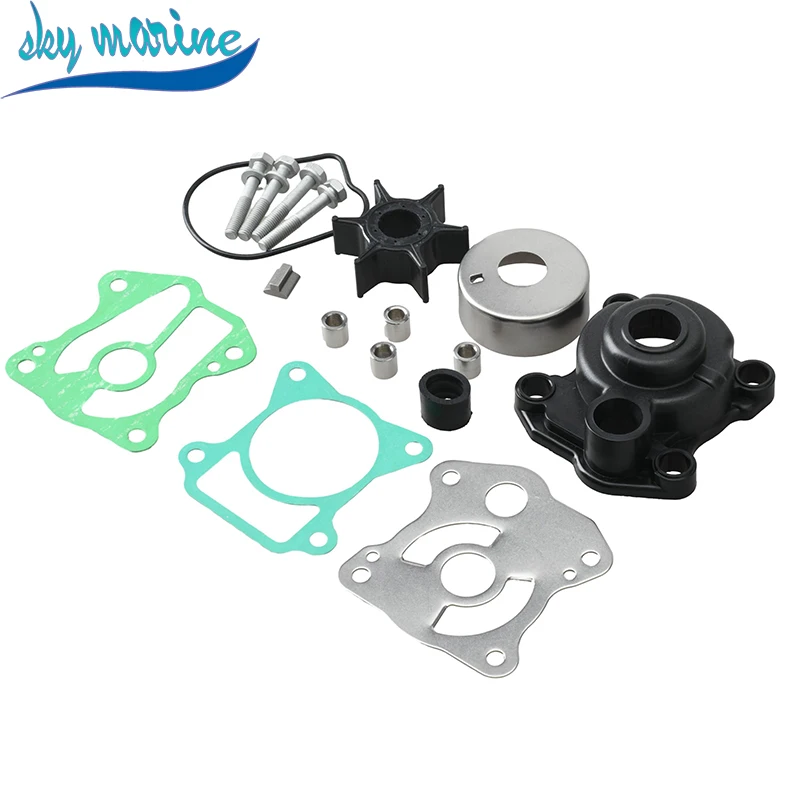 06193-ZV5-020 Water Pump Impeller Repair Kit for Honda Marine 4 Stroke Outboard 35 40 45 50 HP Motor 06193-ZV5-010 06193-ZV5-000